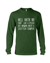 Load image into Gallery viewer, Scottish Woman Temper Scotland Lovers Unisex Long Sleeve