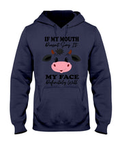 Load image into Gallery viewer, Cute Cow T-Shirt For Cow Lovers Hoodie