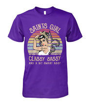 Load image into Gallery viewer, Saitn Girl Classy Sassy T-Shirt Guys Tee