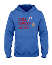 Load image into Gallery viewer, Nice Naughty Ginger Redhead T Shirt Hoodie