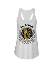 Load image into Gallery viewer, Deanna The Soul Of Mermaid Horoscope T-Shirt Ladies Flowy Tank