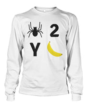 Load image into Gallery viewer, Spider 2 Y Banana Funny Football Play Unisex Long Sleeve