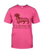 Load image into Gallery viewer, Dachshund German Shirt For Dachshunds Dog Lovers Guys Tee
