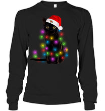 Load image into Gallery viewer, Cat Merry And Bright New Unisex Long Sleeve