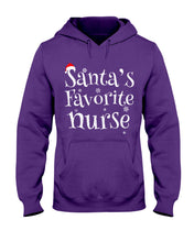 Load image into Gallery viewer, Santa's Favorite Nurse Hoodie