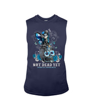 Load image into Gallery viewer, Diabetes Awareness Skull Custom Graphic Tee Unisex Long Sleeve
