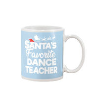 Load image into Gallery viewer, Santa Dance Teacher Christmas Shirt Mug
