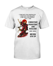 Load image into Gallery viewer, Samurai Consistent Persistent Resilient Quote T-Shirt Mug