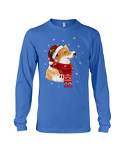 Load image into Gallery viewer, Corgi Christmas Gift Funny T-Shirt Unisex Long Sleeve