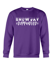 Load image into Gallery viewer, Snow Day Supporter Christmas Gift For Friends Family T-Shirt Sweatshirt