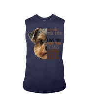 Load image into Gallery viewer, No One Will Ever Ever Ever Love You More Than Dog Gift For Dog Lovers T-Shirt Unisex Long Sleeve