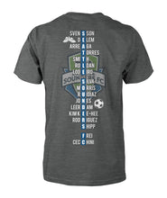 Load image into Gallery viewer, Seattle Sounders Fc Western Conference 2019 Champions For Soccer Fans Guys Tee