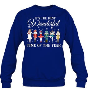 Ballet - Nutcracker Most Beautiful Time Of Year Black T-Shirt Sweatshirt