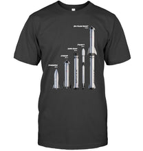Load image into Gallery viewer, Into The Space Gift For Fans Black T-Shirt Guys Tee