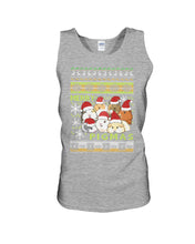 Load image into Gallery viewer, Cute Hamster Merry Christmas Gift For Hamster Lovers T-Shirt Unisex Tank Top