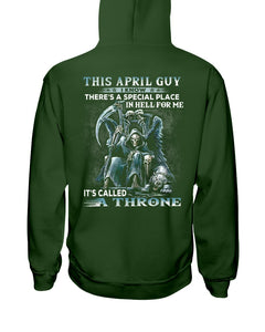 Throne April Guy Special Space Horoscope T-Shirt Hoodie