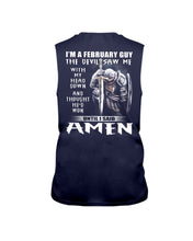 Load image into Gallery viewer, February Guy Birthday Gift For Christian Amen Unisex Long Sleeve