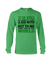 Load image into Gallery viewer, That Kid Is My World Great Gift For Children Family Unisex Long Sleeve
