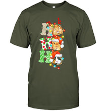 Load image into Gallery viewer, Santa Claus Ho Ho Ho Christmas Gift For Guinea Pigs Lovers Guys Tee