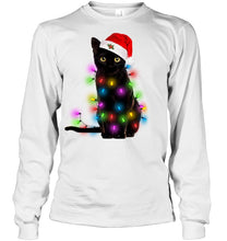 Load image into Gallery viewer, Cat Merry And Bright New Unisex Long Sleeve