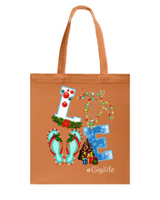Load image into Gallery viewer, Love Turtle Gigilife Christmas Gift For Turtle Lovers Custom Design Tee Basketweave Tote Bag