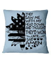 Load image into Gallery viewer, Christian T-Shirt Amen Pillow Cover