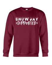 Load image into Gallery viewer, Snow Day Supporter Christmas Gift For Friends Family T-Shirt Sweatshirt