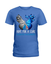 Load image into Gallery viewer, Hope For Cure Diabetes Awareness Ladies Tee