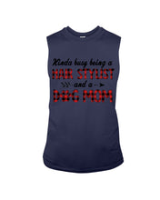 Load image into Gallery viewer, Hair Stylist And Dog Mom Gift For Dog Lovers Funny T-Shirt Unisex Long Sleeve