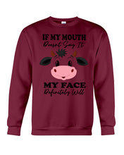 Load image into Gallery viewer, Cute Cow T-Shirt For Cow Lovers Sweatshirt