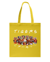 Load image into Gallery viewer, Clemson Tigers Ncaa Friends Font T-Shirt For Fans Basketweave Tote Bag