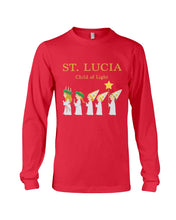 Load image into Gallery viewer, St Lucia Child Of Light God Jesus Christmas Gift Unisex Long Sleeve