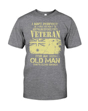 Load image into Gallery viewer, Veteran Australian Defence Force Gift For Grandpa Family Tee Hoodie