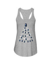 Load image into Gallery viewer, Christmas Tree Ladies Flowy Tank