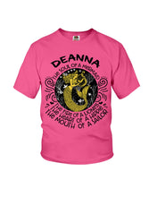 Load image into Gallery viewer, Deanna The Soul Of Mermaid Horoscope T-Shirt Youth Tee