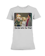 Load image into Gallery viewer, Friends Monika Turkey Head Funny Thanksgiving Gift T-Shirt Ladies Tee