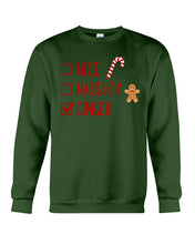 Load image into Gallery viewer, Nice Naughty Ginger Redhead T Shirt Sweatshirt