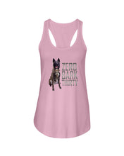 Load image into Gallery viewer, K9 Dog Hero Zero Bark Thirty Ladies Flowy Tank