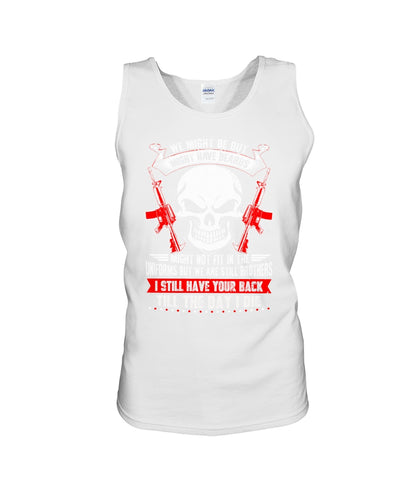 Bothers Till The Day I Die Friendship Shirt Unisex Tank Top