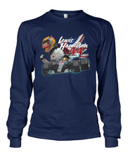 Load image into Gallery viewer, Lewis Hamilton 44 Formula 1 Champion 2019 Gift For Fans Unisex Long Sleeve