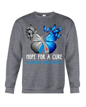 Load image into Gallery viewer, Hope For Cure Diabetes Awareness Sweatshirt