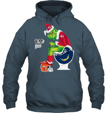 Load image into Gallery viewer, Funny Grinch Kansas Chief Christmas Gift Tee Hoodie
