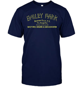 Bailey Park Bedfork Falls Ny Quote Name T-Shirt Guys Tee