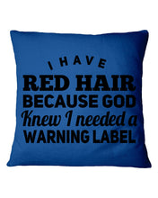 Load image into Gallery viewer, Great Gift For Redhead Grandma Pillow Cover