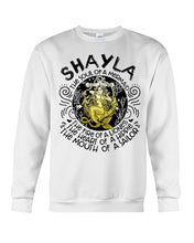 Load image into Gallery viewer, Shayla The Sould Of A Mermaid Horoscope T-Shirt Sweatshirt