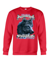 Load image into Gallery viewer, Wolf Lovers Trending Quote Tee Sweatshirt