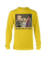 Load image into Gallery viewer, Friends Monika Turkey Head Funny Thanksgiving Gift T-Shirt Unisex Long Sleeve