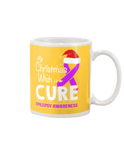 Load image into Gallery viewer, Epilepsy Awareness - My Christmas Wish Is A Cure Mug