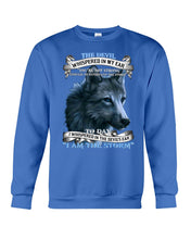 Load image into Gallery viewer, Wolf Lovers Trending Quote Tee Sweatshirt