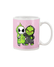 Load image into Gallery viewer, Cute Little Jack Skellington Grinch Best Friend Christmas Gift Shirt Mug